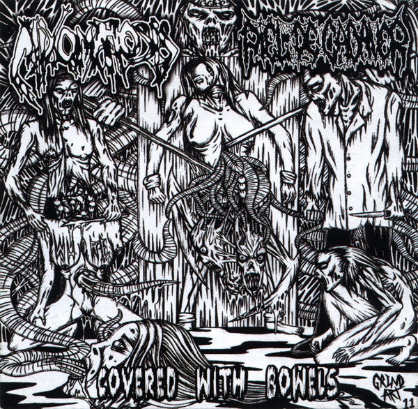 Mixomatosis / Piel De Cadaver ‎– Covered In Bowels (CD)
